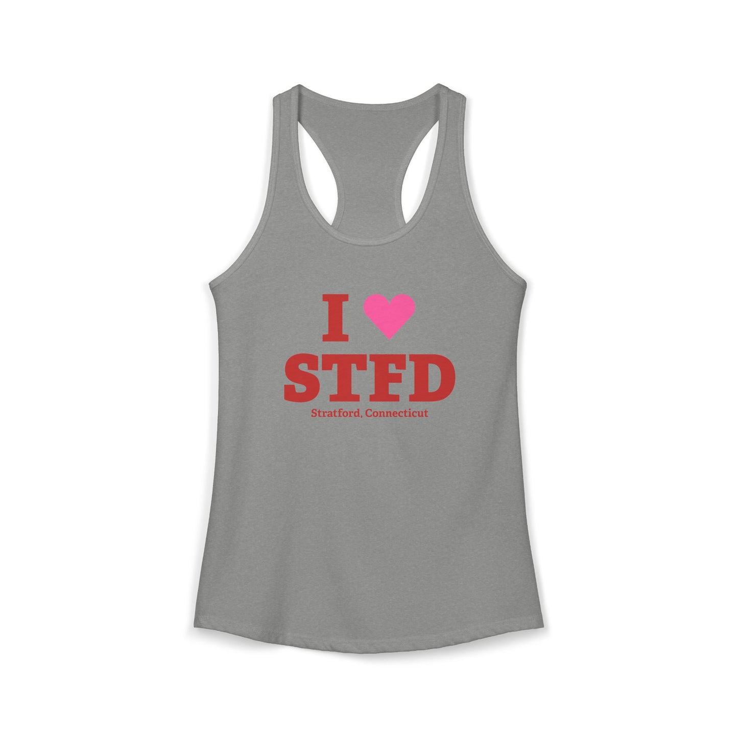 I Heart STFD Women's Ideal Racerback Tank Top