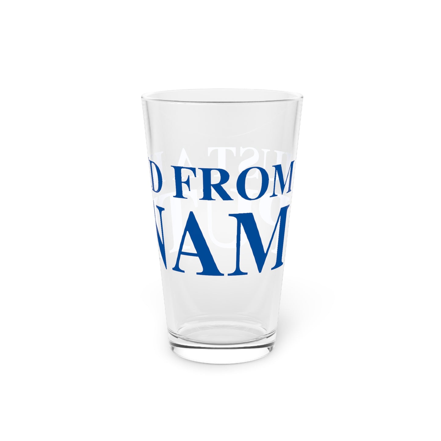 Just a kid from Putnam Pint Glass, 16oz