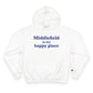 Middlefield is My Happy Place Champion Hoodie