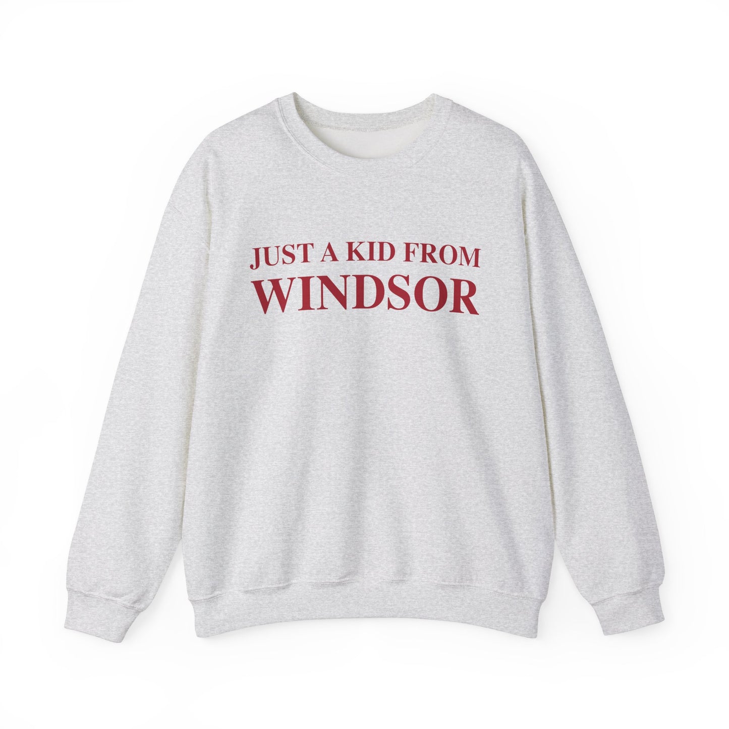 Just a kid from Windsor Unisex Heavy Blend™ Crewneck Sweatshirt