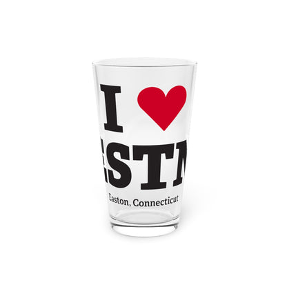 I Heart ESTN Pint Glass, 16oz