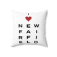 New Fairfield Vision Spun Polyester Square Pillow