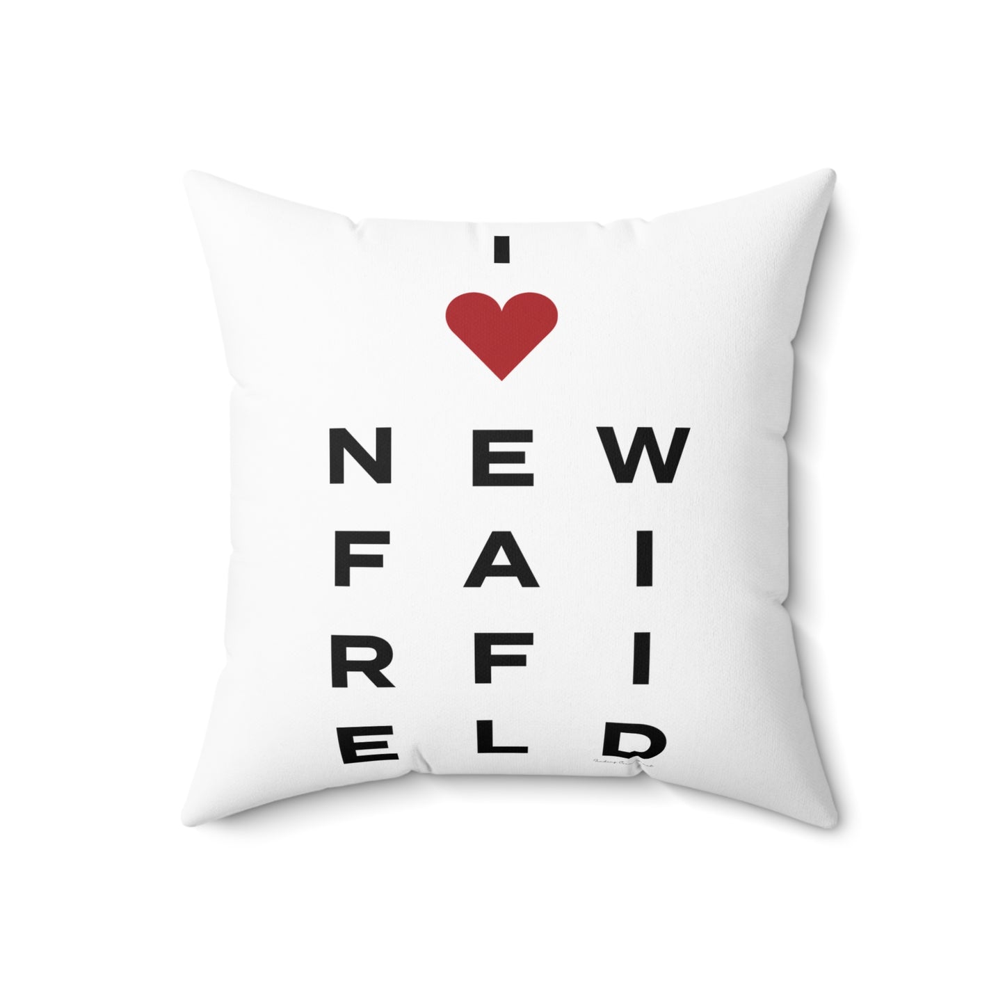 New Fairfield Vision Spun Polyester Square Pillow