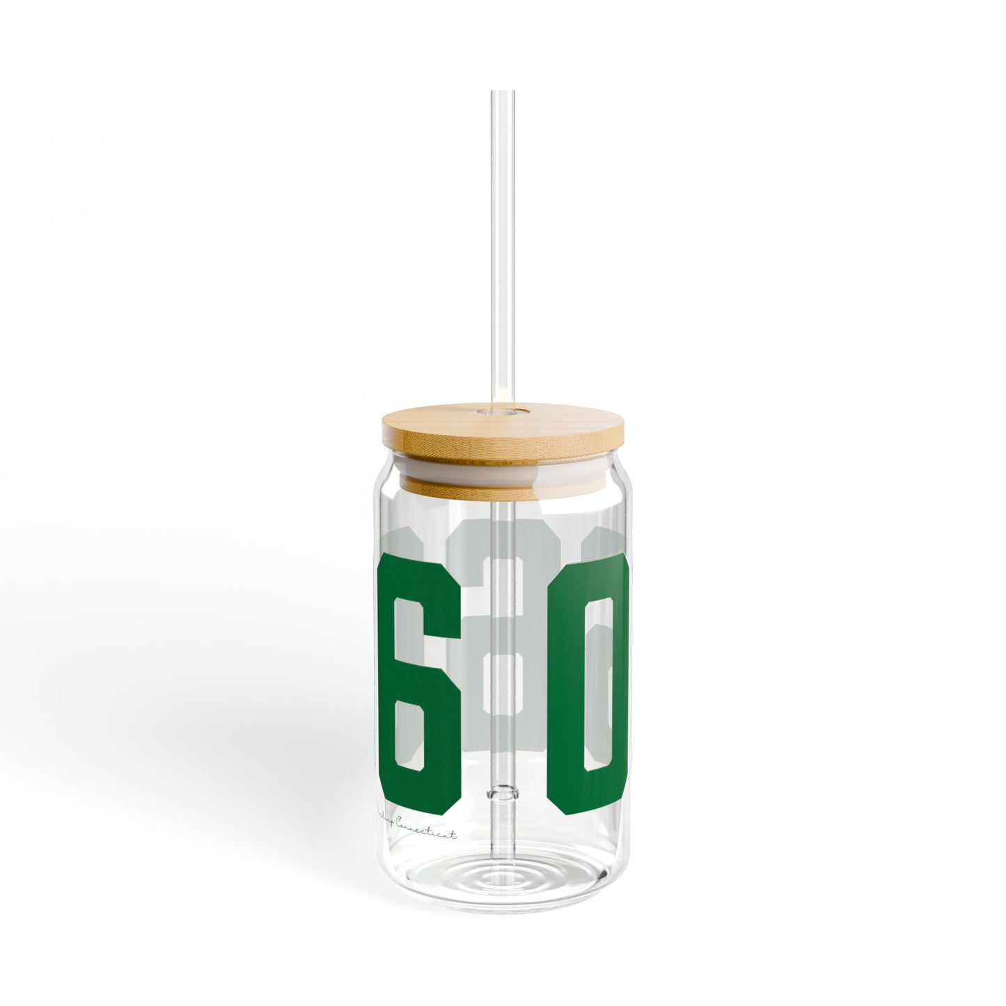 06606 Bridgeport Connecticut Zip Code Sipper Glass, 16oz