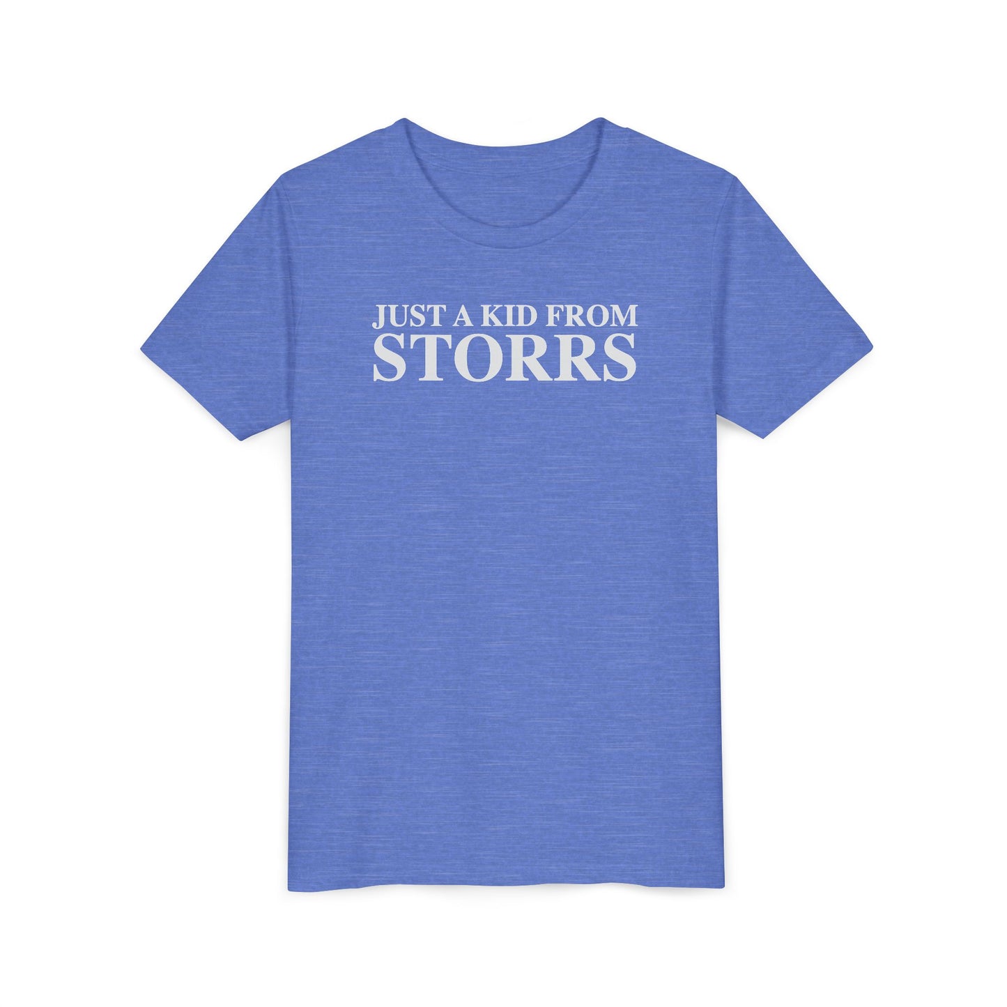 Just a kid from Storrs Youth Short Sleeve T-Shirt