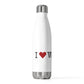I Heart Weston. 20oz Insulated Bottle