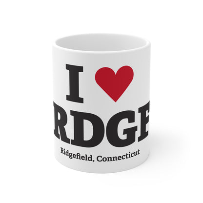 I Heart RDGF Mug 11oz