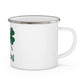 I Clover Sterling Enamel Camping Mug