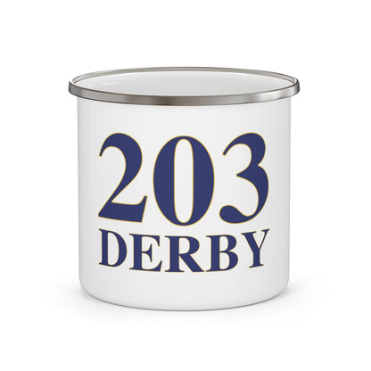 203 Derby Enamel Camping Mug