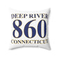 Deep River 860 Connecticut Spun Polyester Square Pillow