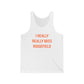 I Really Really Miss Ridgefield Unisex Jersey Tank Top