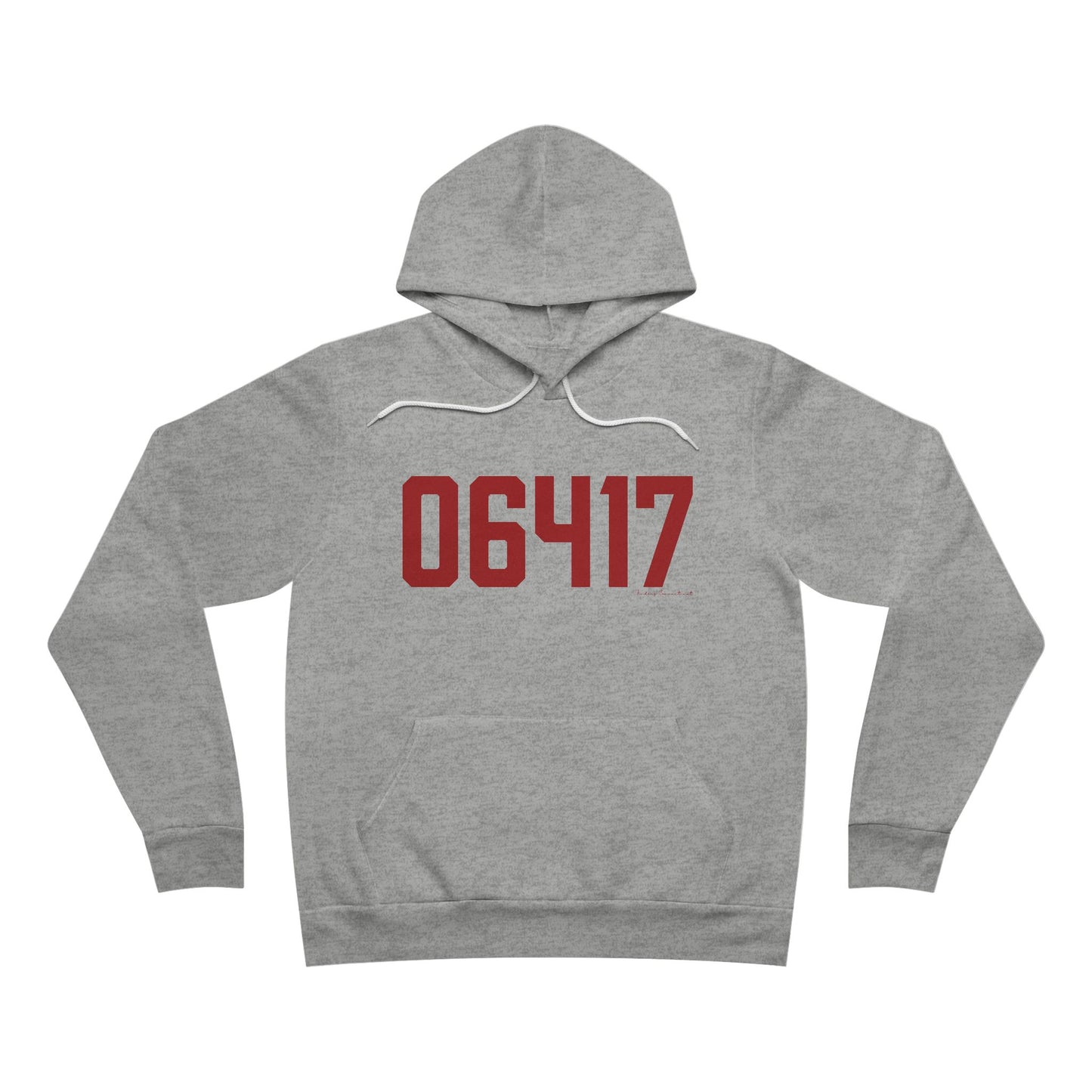 06417 Deep River Connecticut Zip Code Unisex Sponge Fleece Pullover Hoodie