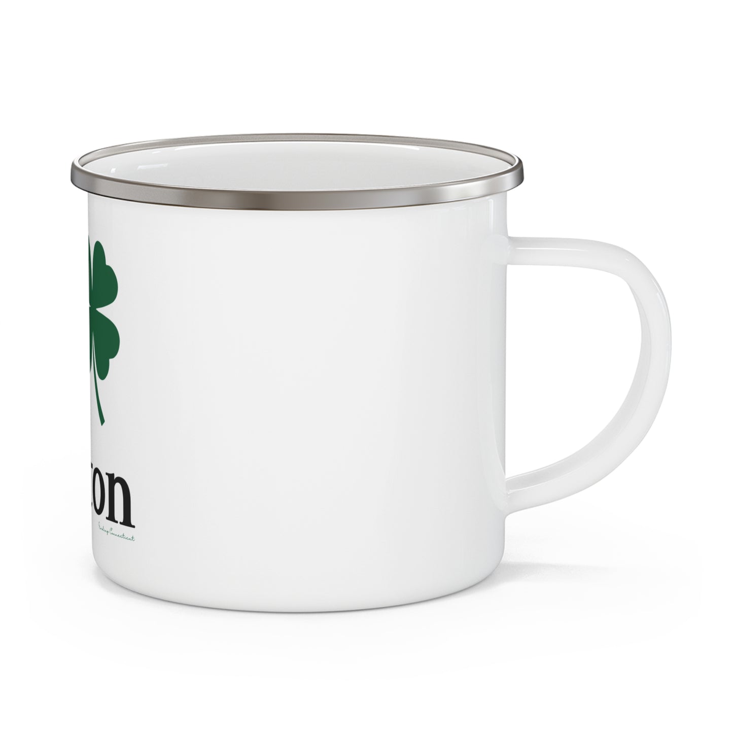 I Clover Wilton Enamel Camping Mug