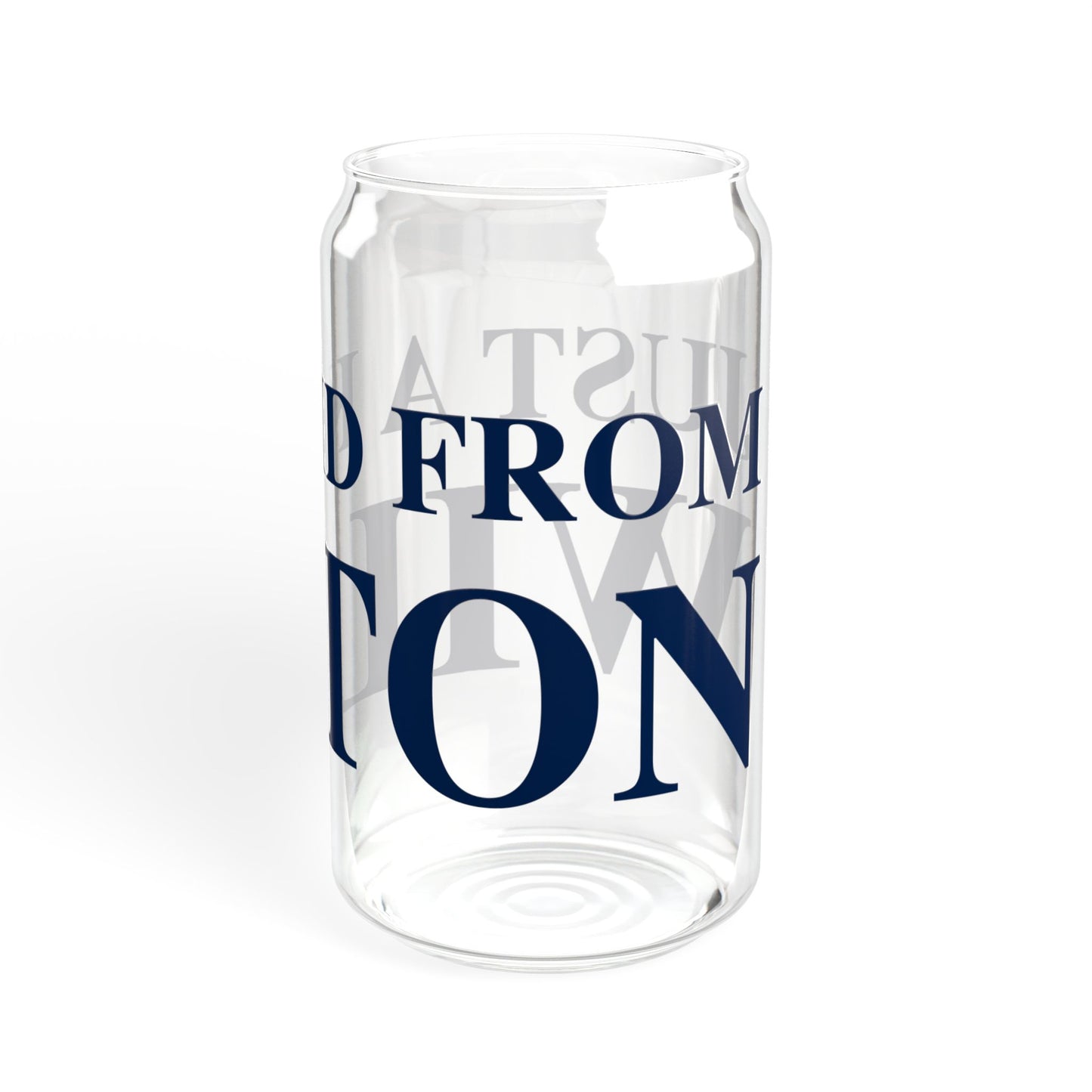 Just a kid from Wilton Sipper Glass, 16oz