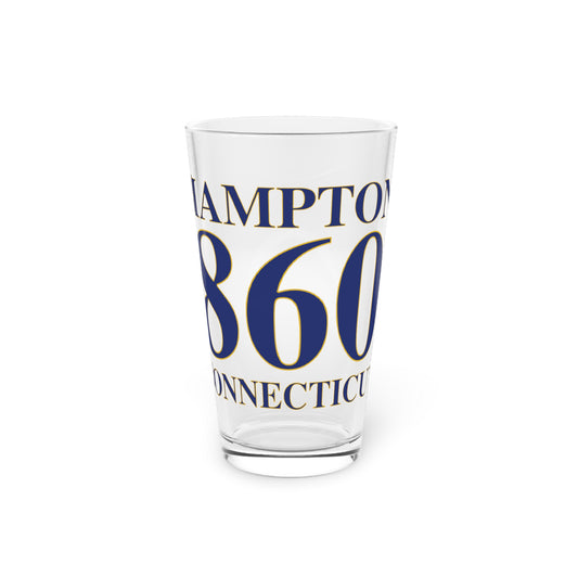 Hampton 860 Connecticut Pint Glass, 16oz