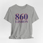 860 Lisbon Red White & Blue Unisex Jersey Short Sleeve T-Shirt