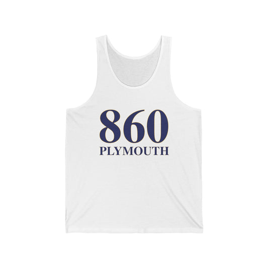 860 Plymouth Unisex Jersey Tank Top
