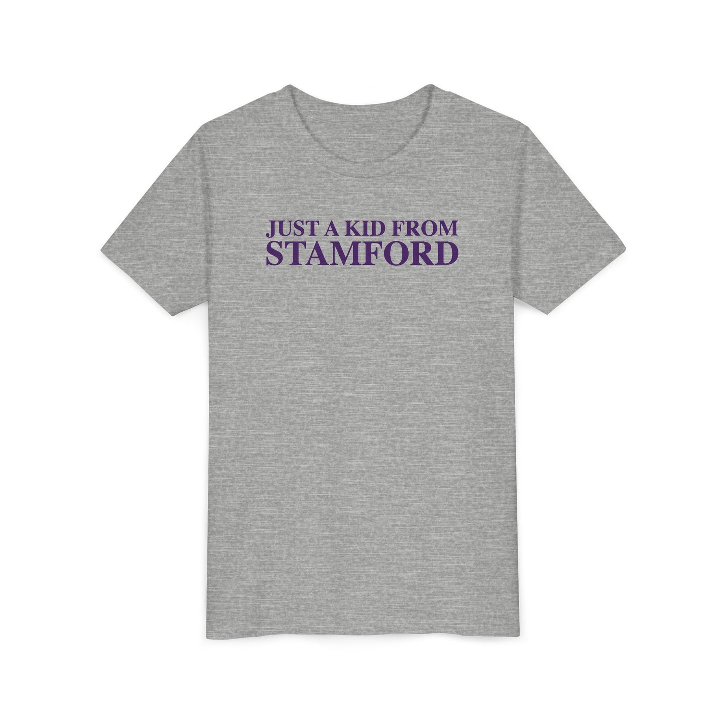 Just a kid from Stamford Youth Short Sleeve T-Shirt