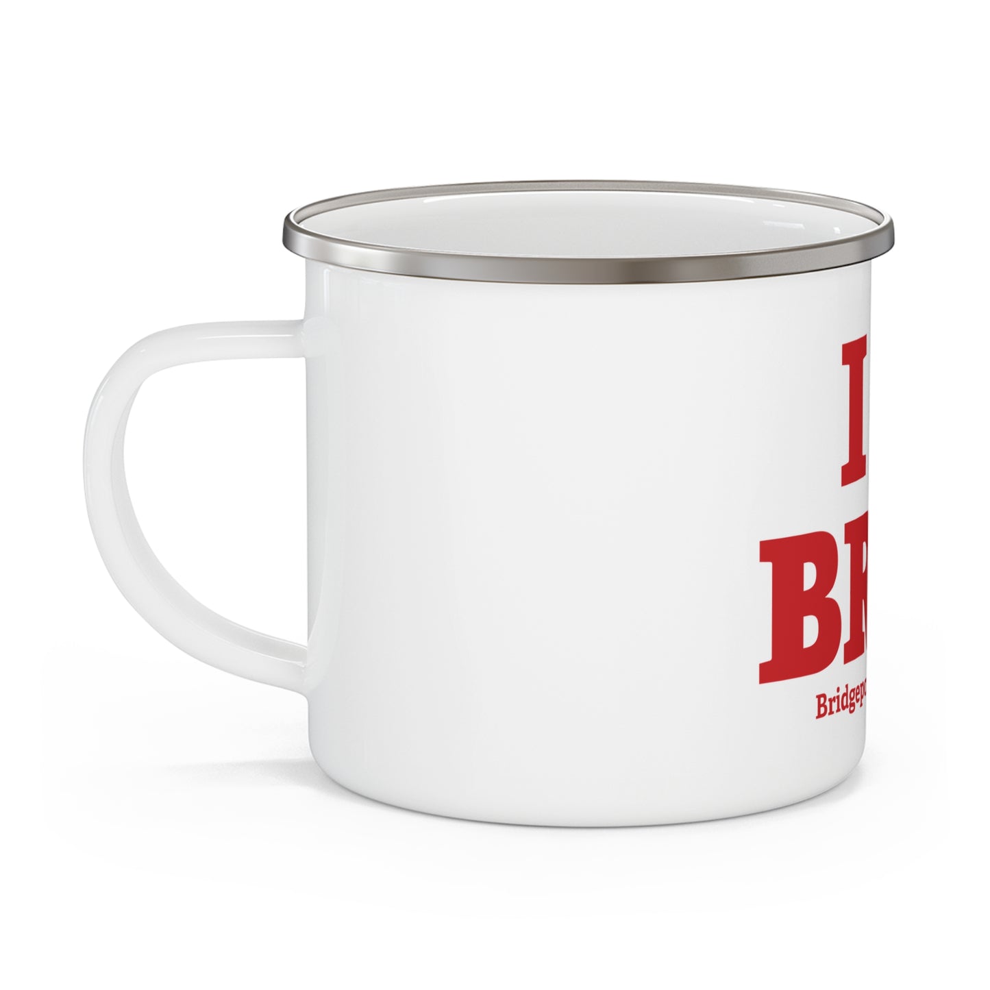 I Heart BRPT Enamel Camping Mug