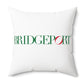 41 Tilt Bridgeport Spun Polyester Square Pillow