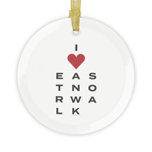East Norwalk Vision Glass Ornaments