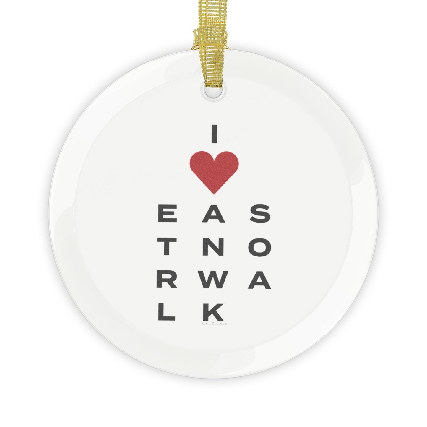 East Norwalk Vision Glass Ornaments