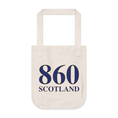 860 Scotland Organic Canvas Tote Bag