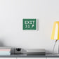 Vintage Exit 31 Merritt Parkway Sign Matte Canvas, Stretched, 1.25"