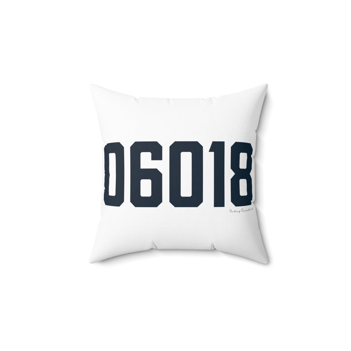 06018 Canaan Connecticut Zip Code Polyester Square Pillow