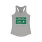 Vintage Merritt Parkway Exit 29 Sign Women's Ideal Racerback Tank Top