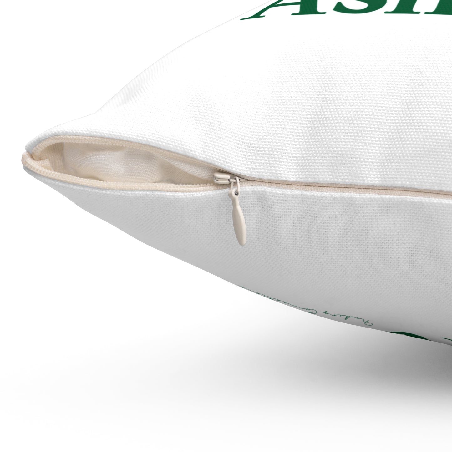 I Clover Ashford Spun Polyester Square Pillow