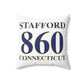 Stafford 860 Connecticut Spun Polyester Square Pillow