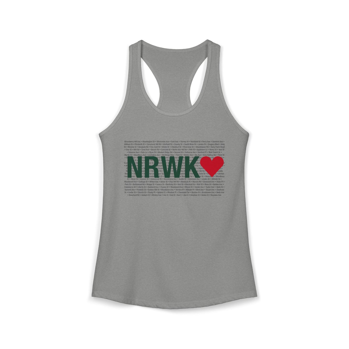 Norwalk Love Women's Ideal Racerback Tank Top