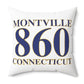 Montville 860 Connecticut Spun Polyester Square Pillow