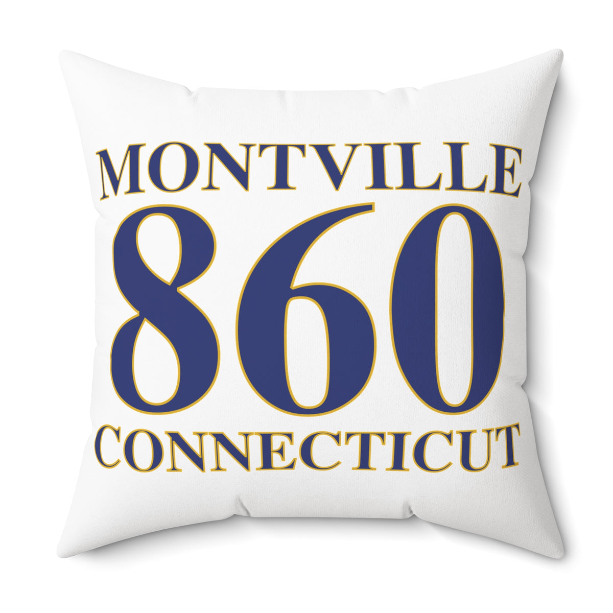 Montville 860 Connecticut Spun Polyester Square Pillow