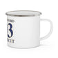 North Branford 203 Connecticut Enamel Camping Mug
