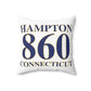 Hampton 860 Connecticut Spun Polyester Square Pillow