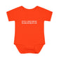 Just a kid from Marlborough Infant Baby Rib Bodysuit