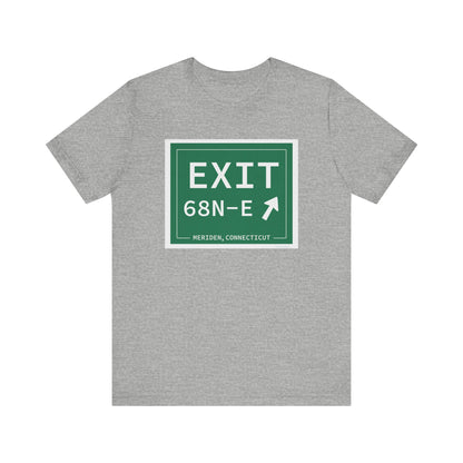 Vintage Exit 68N-E WCP Sign Unisex Jersey Short Sleeve T-Shirt