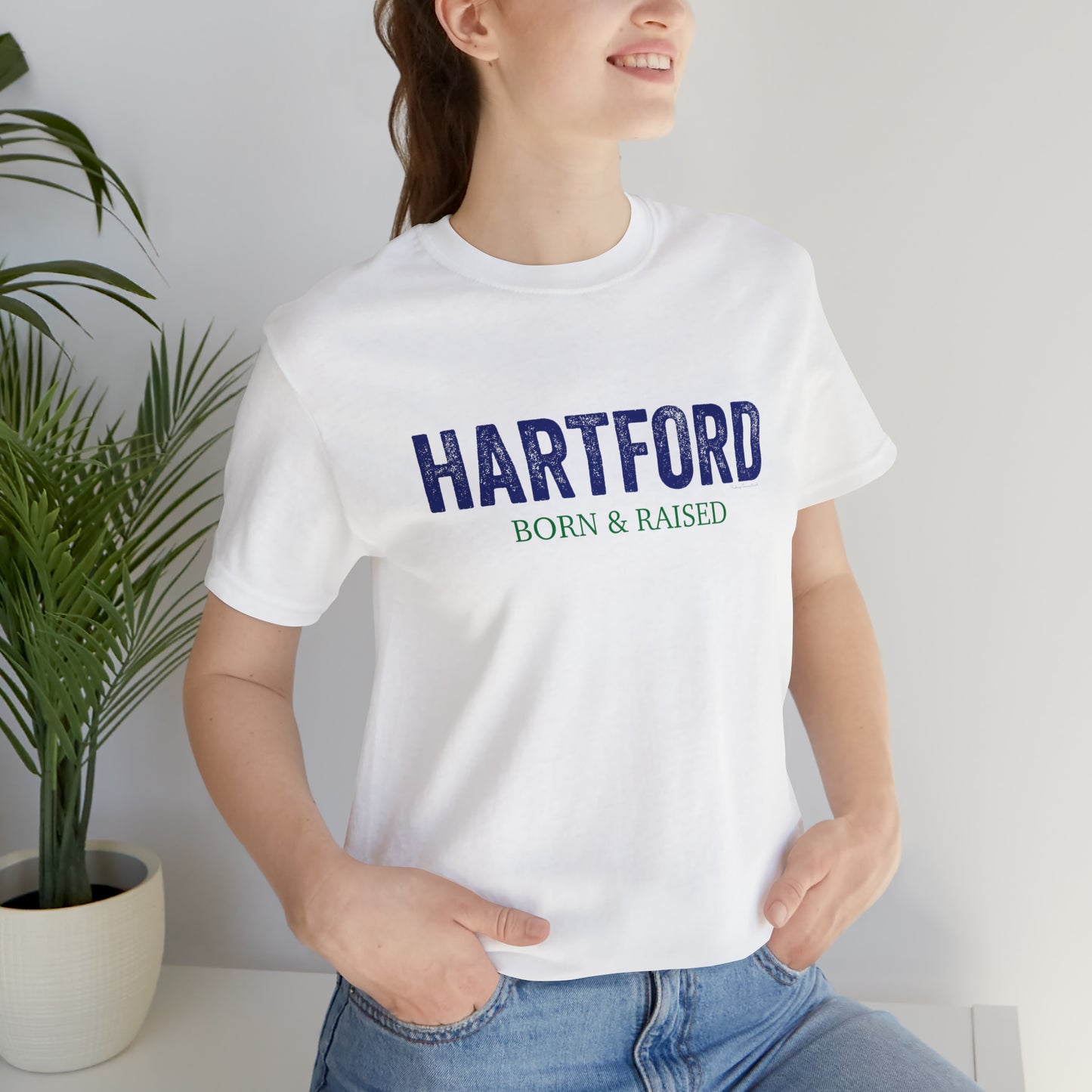 Hartford Born & Raised Unisex Jersey Short Sleeve Tee