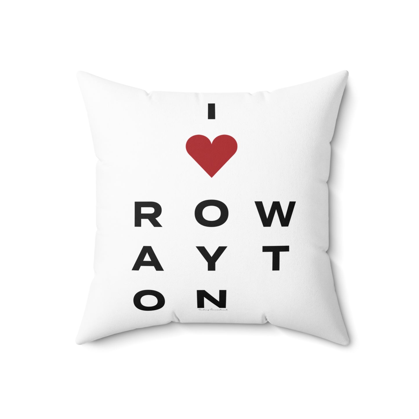 Rowayton Vision Spun Polyester Square Pillow