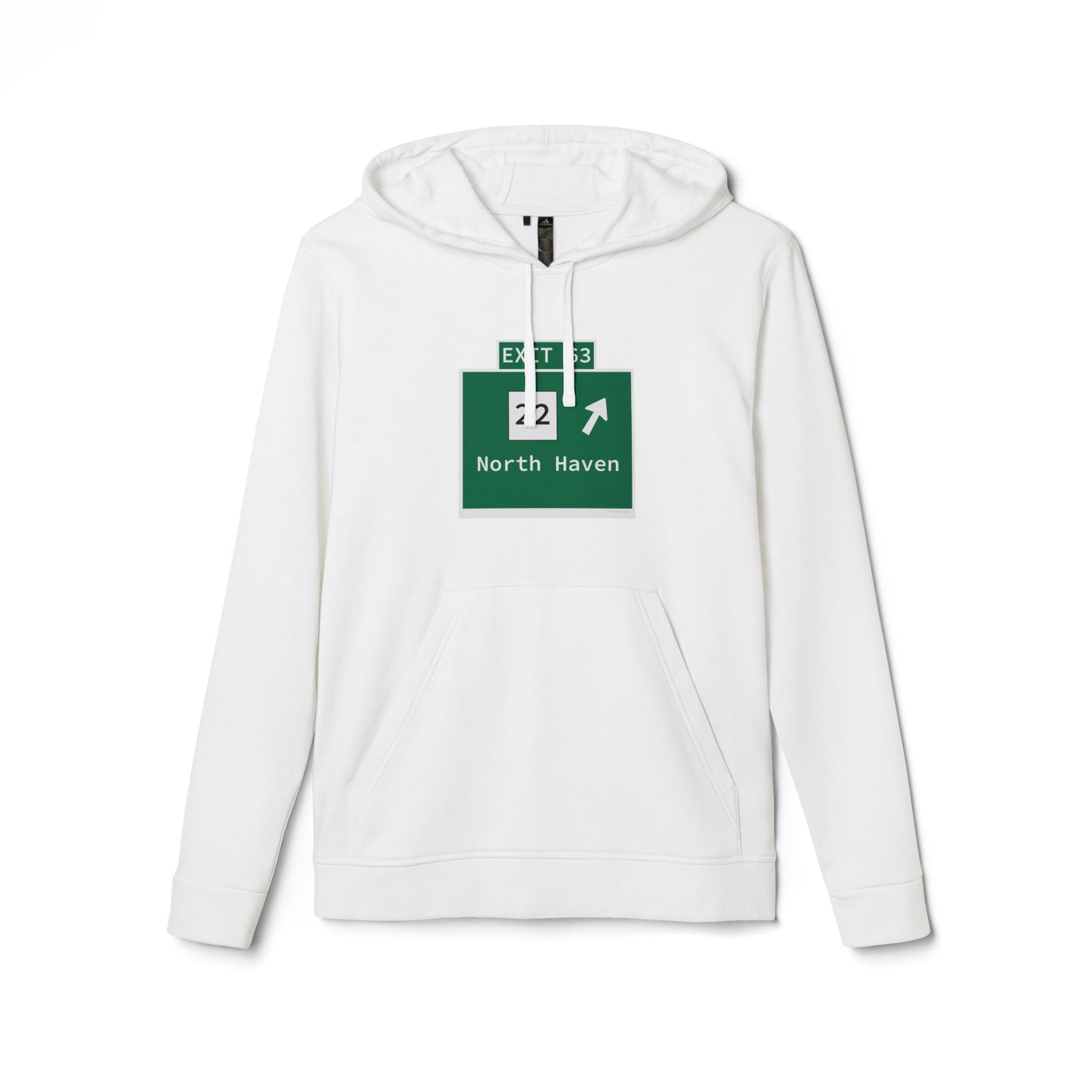 Vintage WCP Exit 63 Sign adidas Unisex Fleece Hoodie