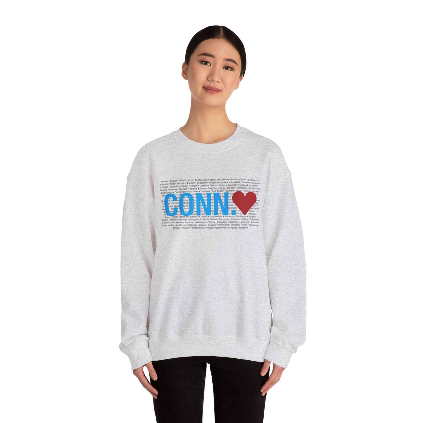 Connecticut Love Unisex Heavy Blend™ Crewneck Sweatshirt
