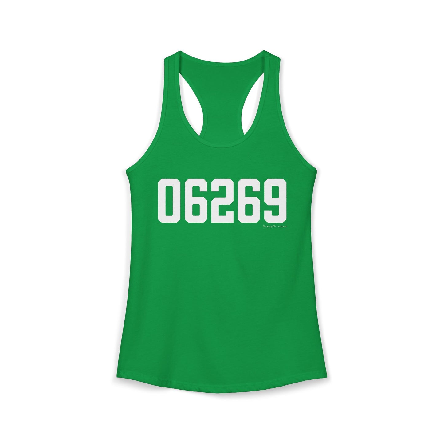 06269 Storrs CT Zip Code Women's Ideal Racerback Tank Top