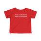 Just a kid from New London Infant Fine Jersey T-Shirt