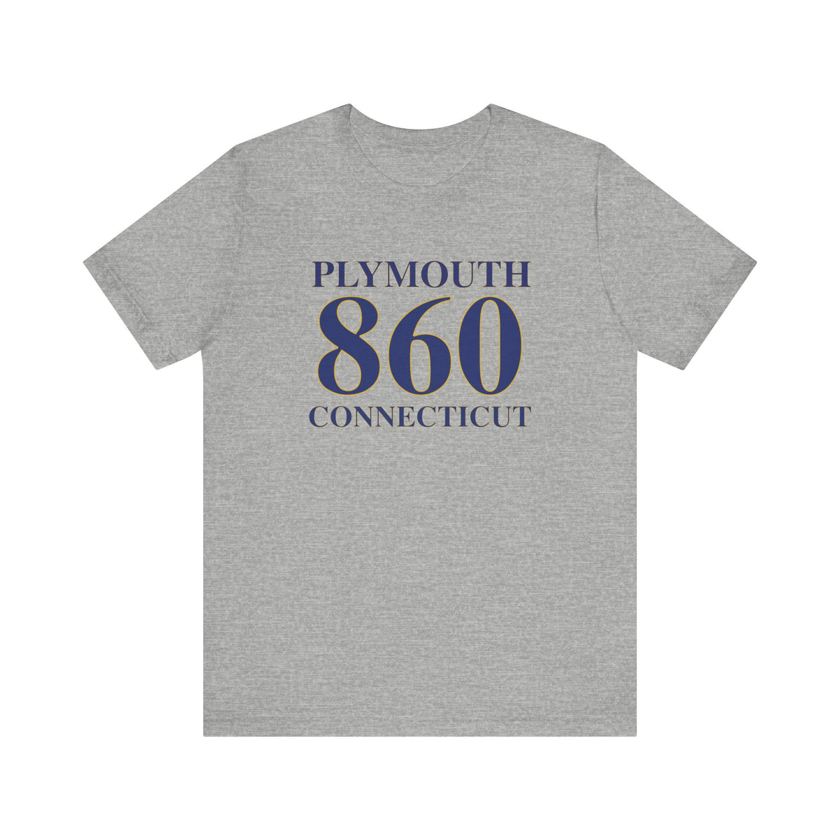 Plymouth 860 Connecticut Unisex Jersey Short Sleeve T-Shirt