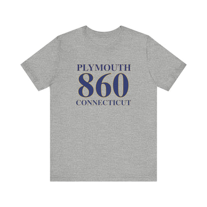Plymouth 860 Connecticut Unisex Jersey Short Sleeve T-Shirt