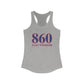 860 East Windsor Red White & Blue Women's Ideal Racerback Tank Top