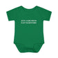 Just a kid from East Hartford Infant Baby Rib Bodysuit