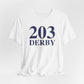203 Derby Unisex Jersey Short Sleeve T-Shirts